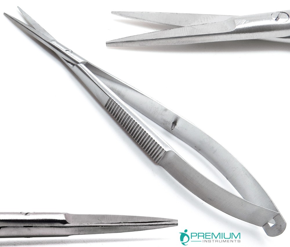 Castroviejo Straight Scissors Sharp/Sharp 4.5" Micro Surgery Instruments