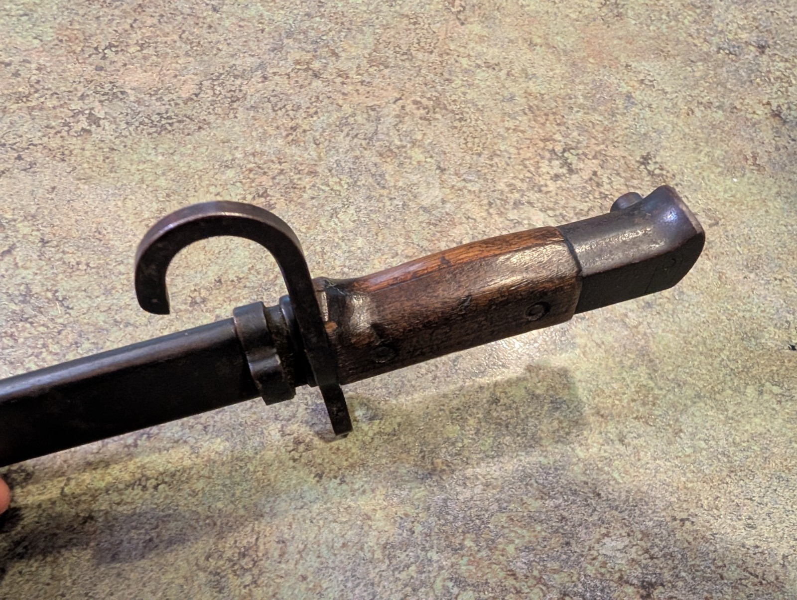 Vintage Japanese WWII Arisaka Model 30 Bayonet with Original Scabbard