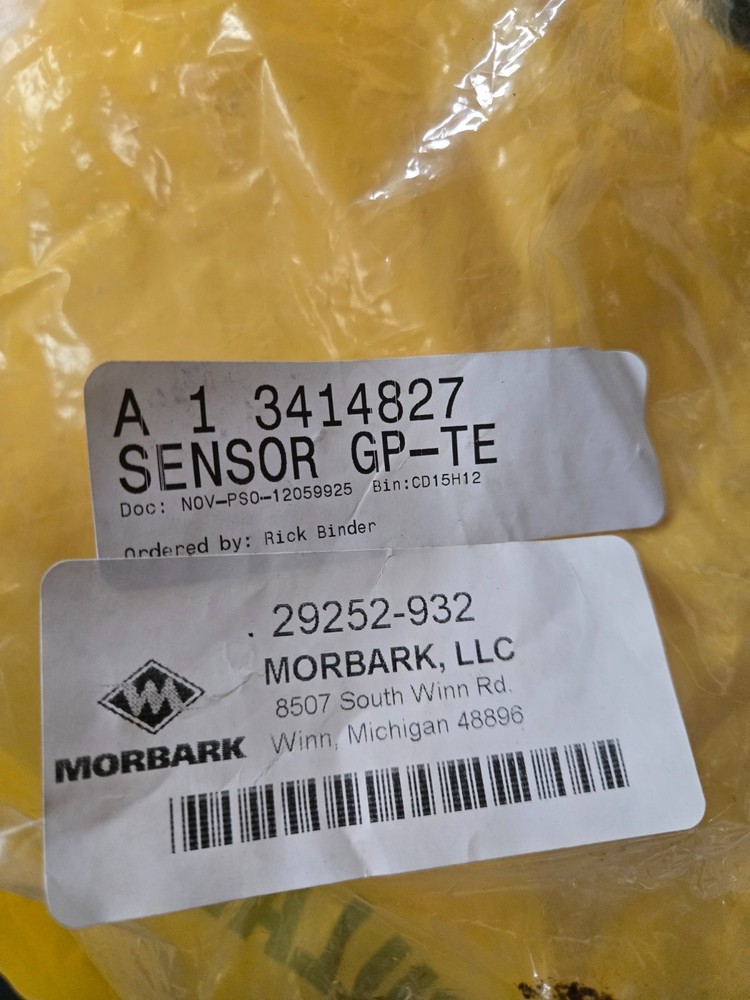 Morbark DPF Temp Sensor