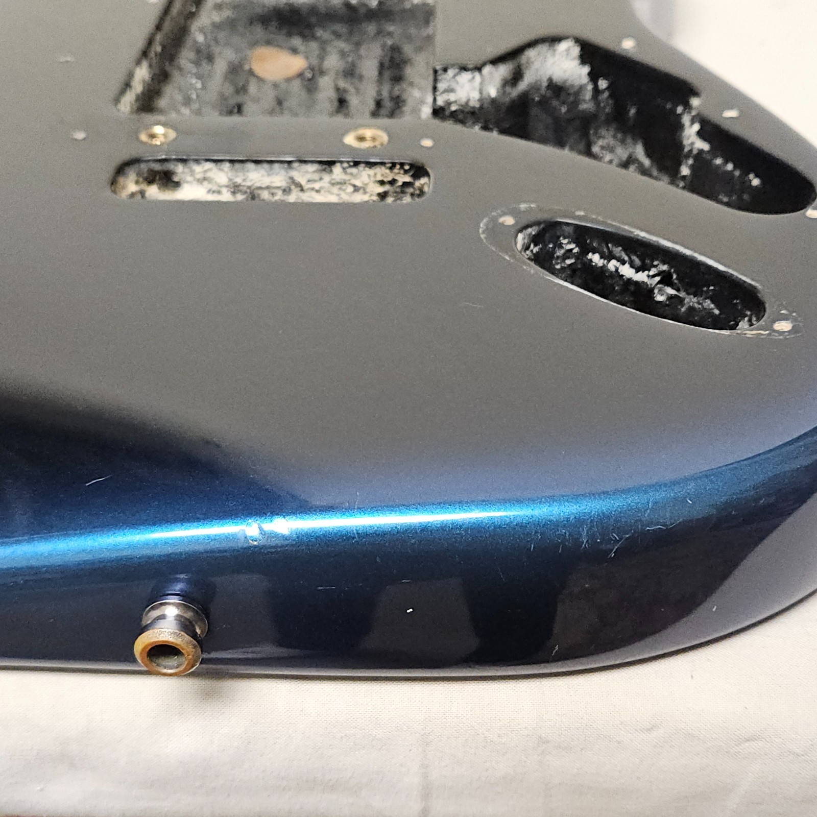 1993 Fender USA Strat Plus Body Blue Pearl Burst - American Electric Guitar 90s