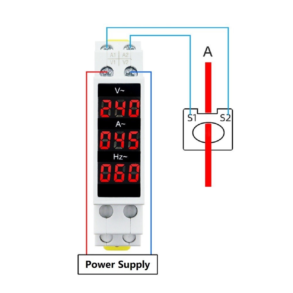 Wide Availability Digital Voltmeter AC80500V for Machine Control