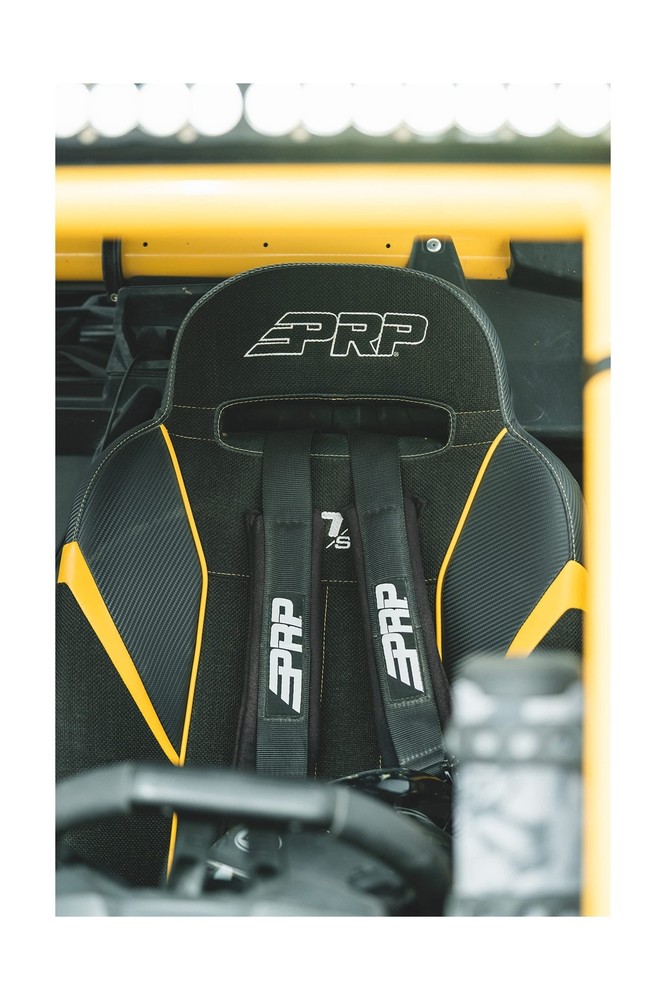 PRP Harnesses 2" 4 Point 2 Pack (Black)