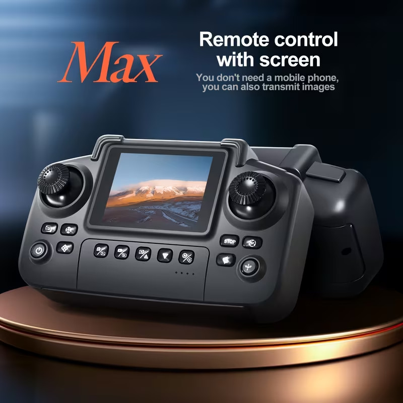 E88 Drone with Built-In Screen Control, Camera RC Drone with HD Display