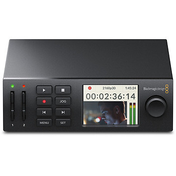 Blackmagic Design Hyperdeck Studio Mini ultra MD LCD recorder broadcast deck