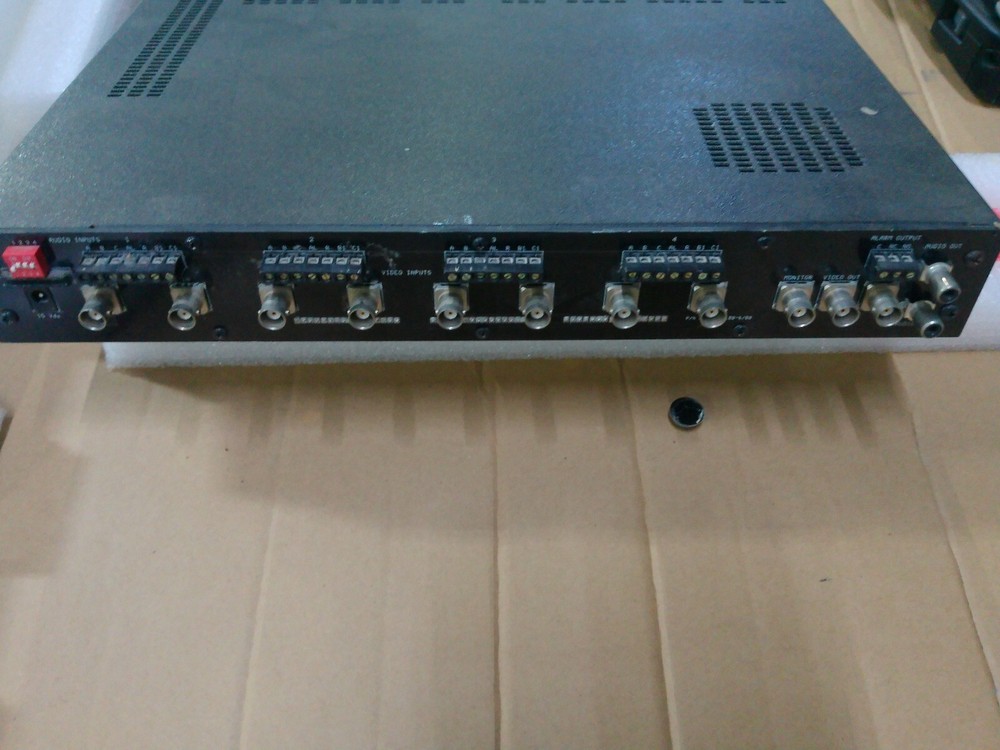 Louroe Electronics Four Zone Audio/Video Switcher AVS-4A