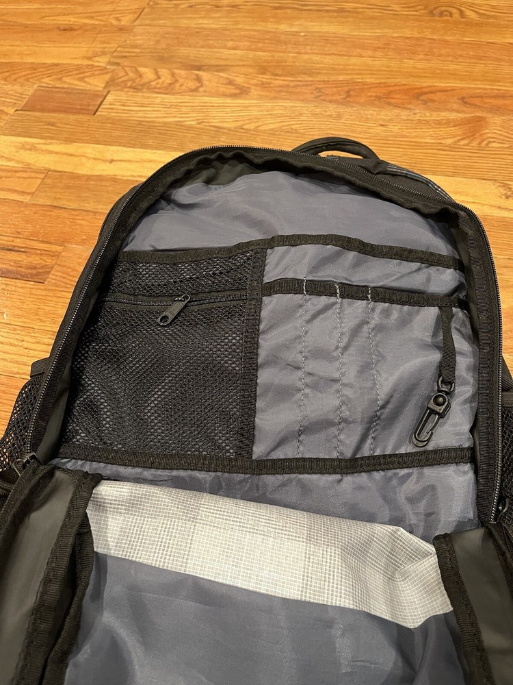 Adidas Load Spring Plaid Backpack Book Bag Laptop CPU Storage Pockets