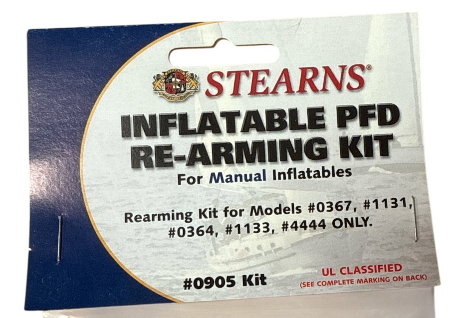 STEARNS INFLATABLE PFD-Rearming Kit #0905 KIT
