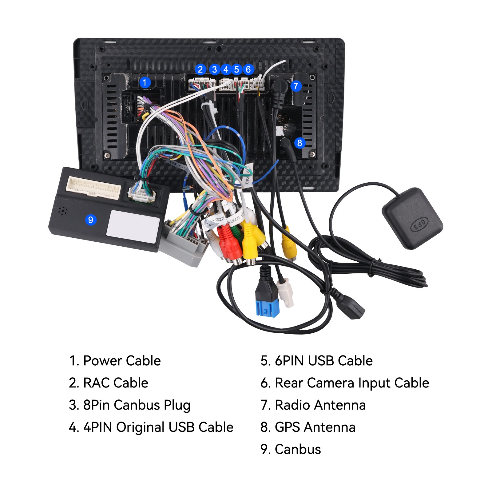 2+64GB Android 15 Car Stereo Radio GPS Navi Carplay For Dodge Charger 2011-2014