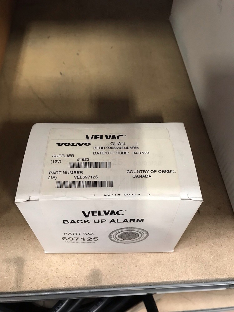 Velvac Back-up Alarm Flush Mount 697125