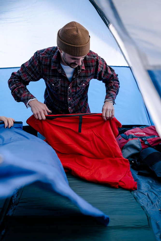 Fleece Sleeping Bag for Comfortable and Cozy Outdoor Sleeping Experience