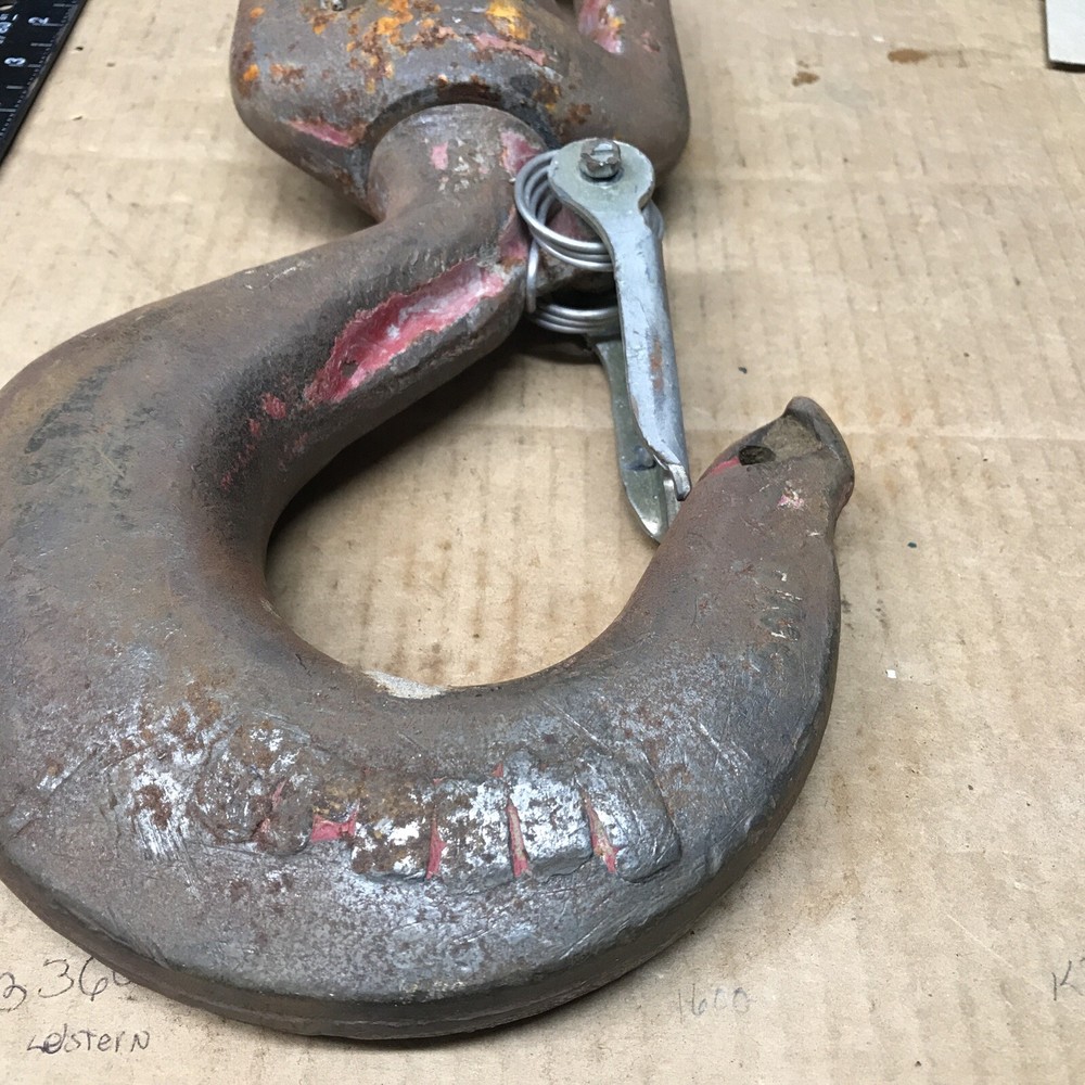 Crosby 319 HOOK TYPE 22 TON SPLIT NUT MADE USA