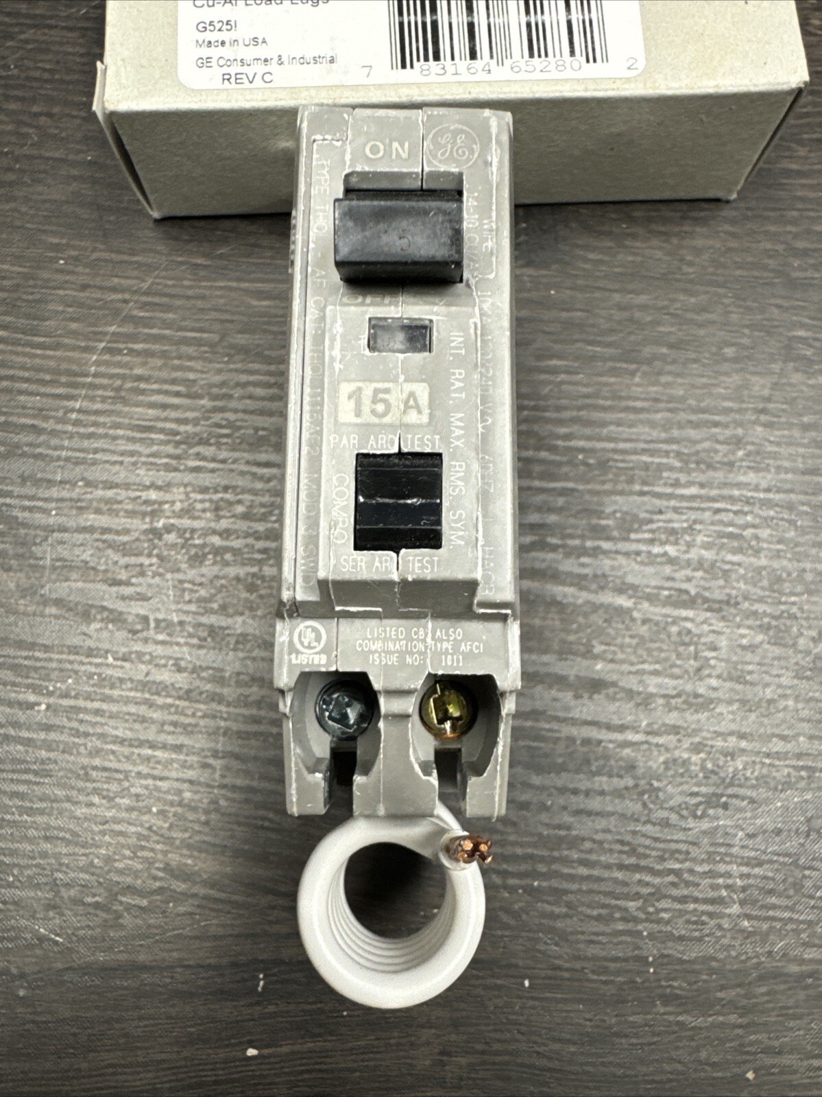 Up To: 500 THQL1115AF2 GE 15 Amp 120V AFCI Combination Arc Fault New