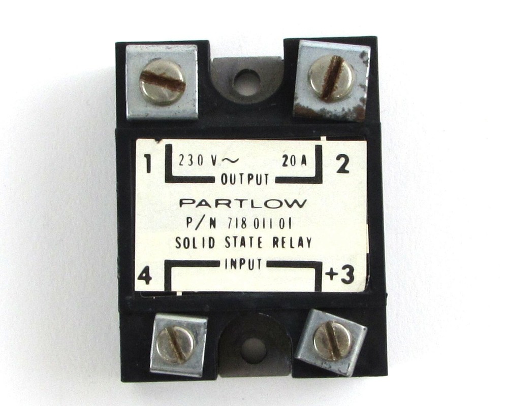 Partlow 718-011-01 Solid State Relay 230V 20A