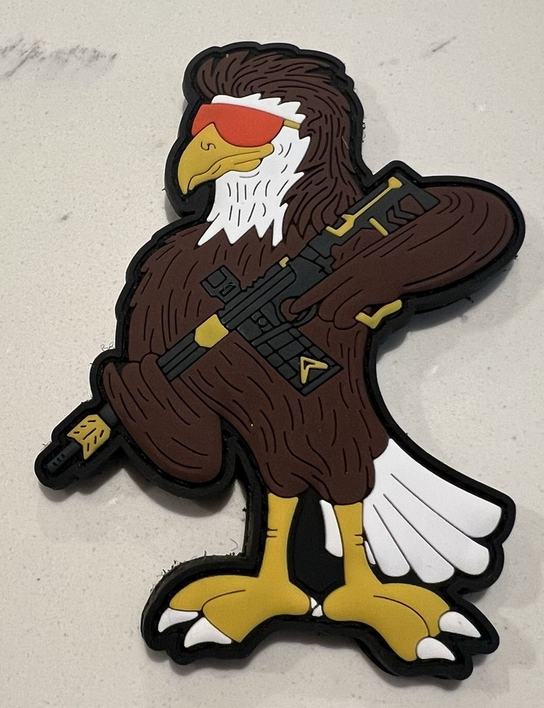 Weapon Eagle Morale Patch Show Show 2026 Weapon Patch Rifle USA PVC