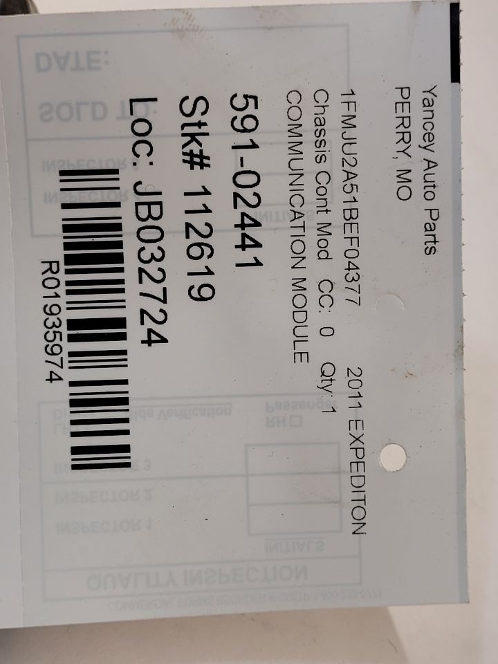 Telematics Interface Module fits 2011 Ford Expedition Communication voice