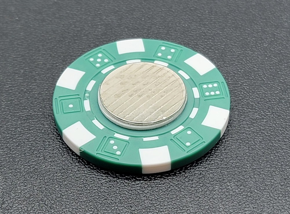 Weekends with Adele Poker Chip Magnet Caesars Palace Las Vegas Colosseum Token