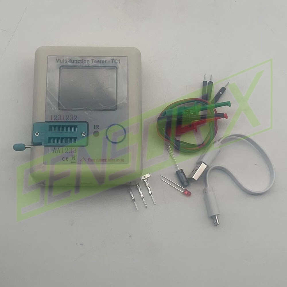 LCR-TC1 Transistor Tester TFT Diode Triode Capacitance Meter 1 Set