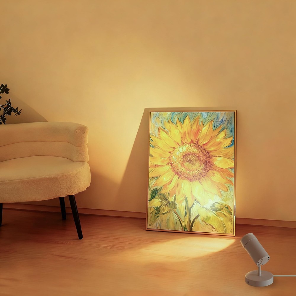 White 9W Plug-in LED Zoomable Spotlight with Switch, Adjustable Beam Angle 10...