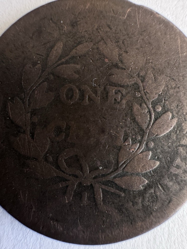 2 Draped Bust Large Cent Coins