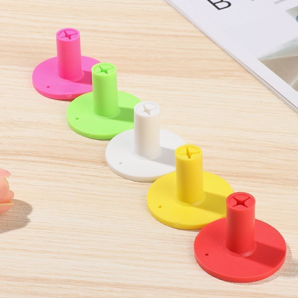 5pcs Rubber Golf Tees Stability Tee Holder Golf Training Aid for Practice Mat