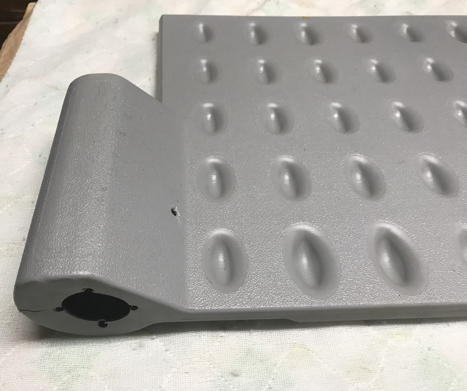 Rubbermaid Garage Storage Cabinet - Resin Plastic Gray - Replacement Rear Panel