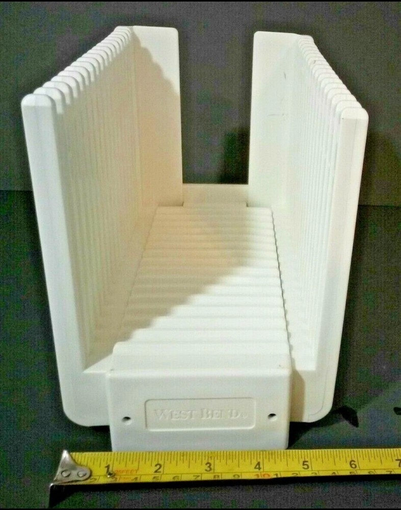 West Bend Bread Slicing Guide Bread Slicer Folding