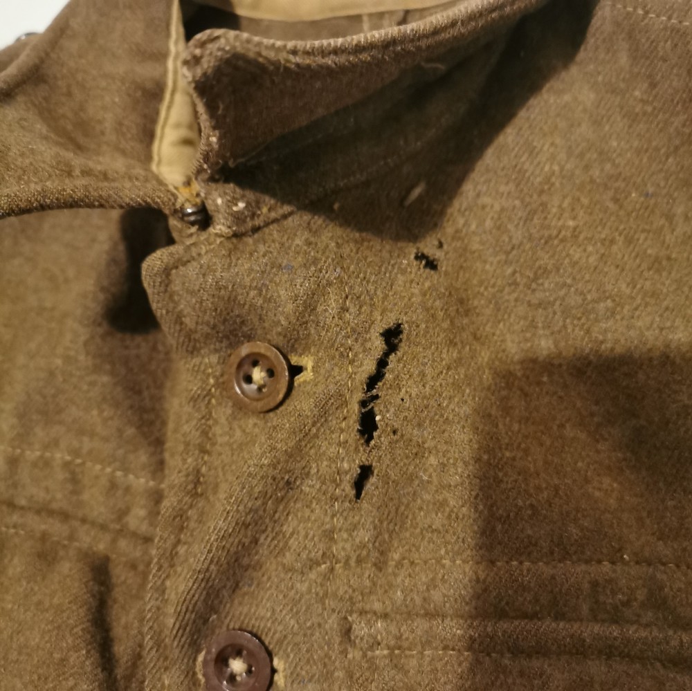 Orginal British Army WW2 1940 Pattern Battledress Blouse Tunic Size 7 1943 Dated