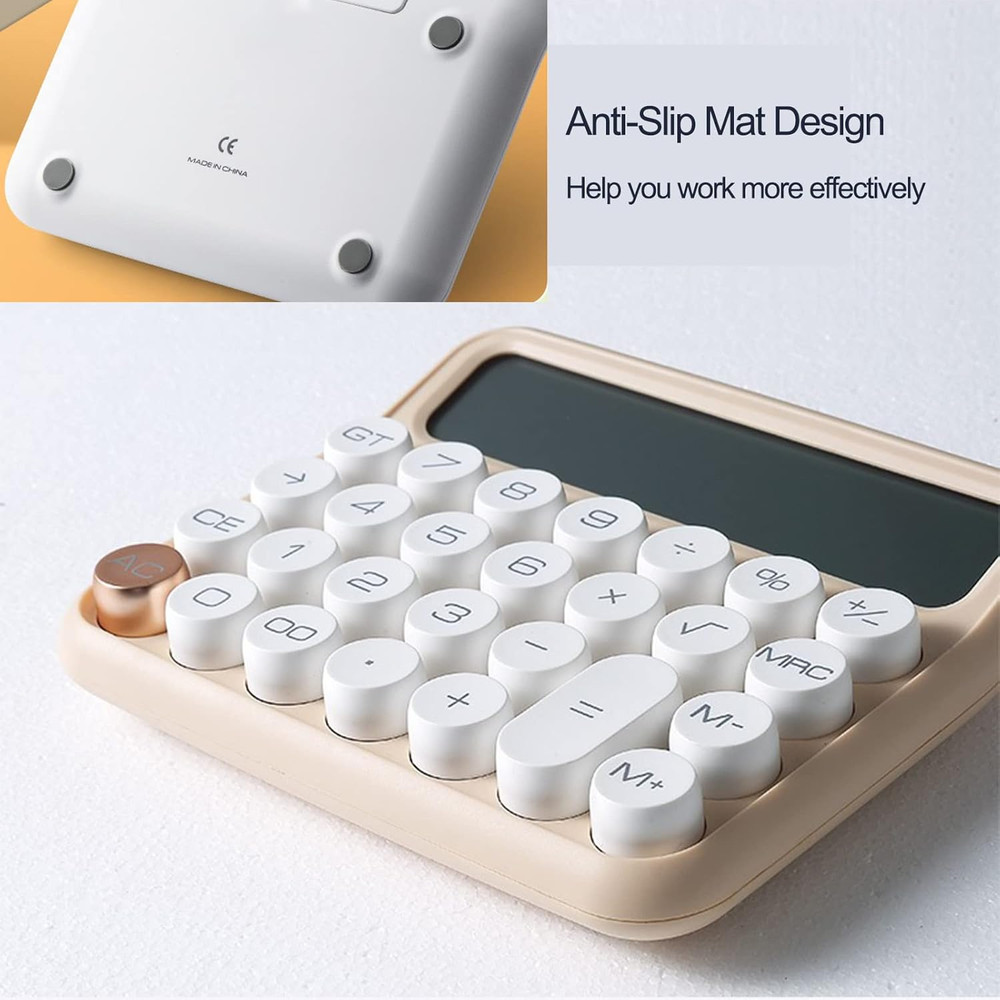 Calculators, Desk Calculator, Basic Standard Calculator,12 Digit Large LCD Disp