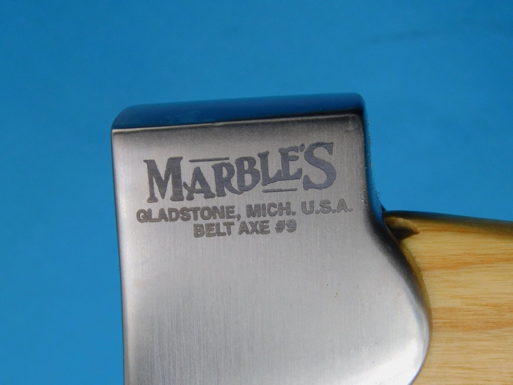 US Marbles Belt Axe #9 w/ Box NEW