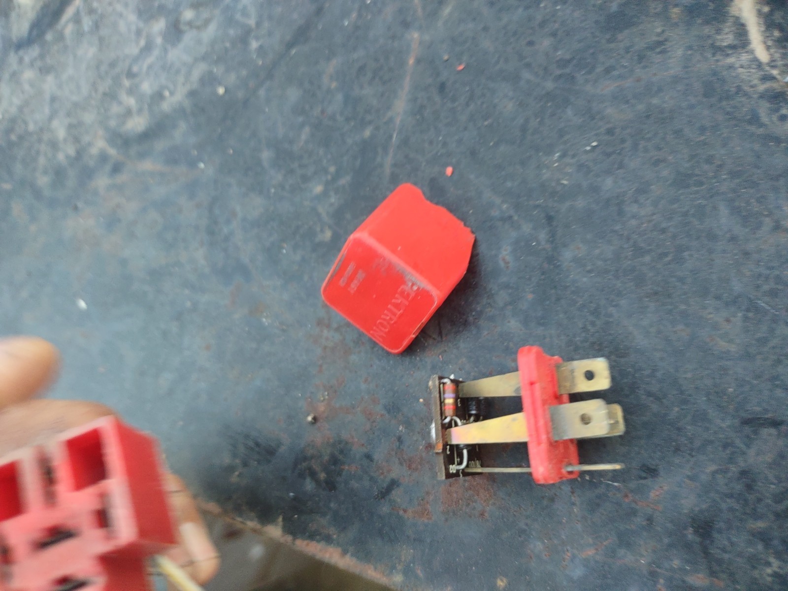 Jaguar Xjs XJ6 5 Pin Multipurpose Relay Lucas Red Relay 12v Pektron W/Pigtail