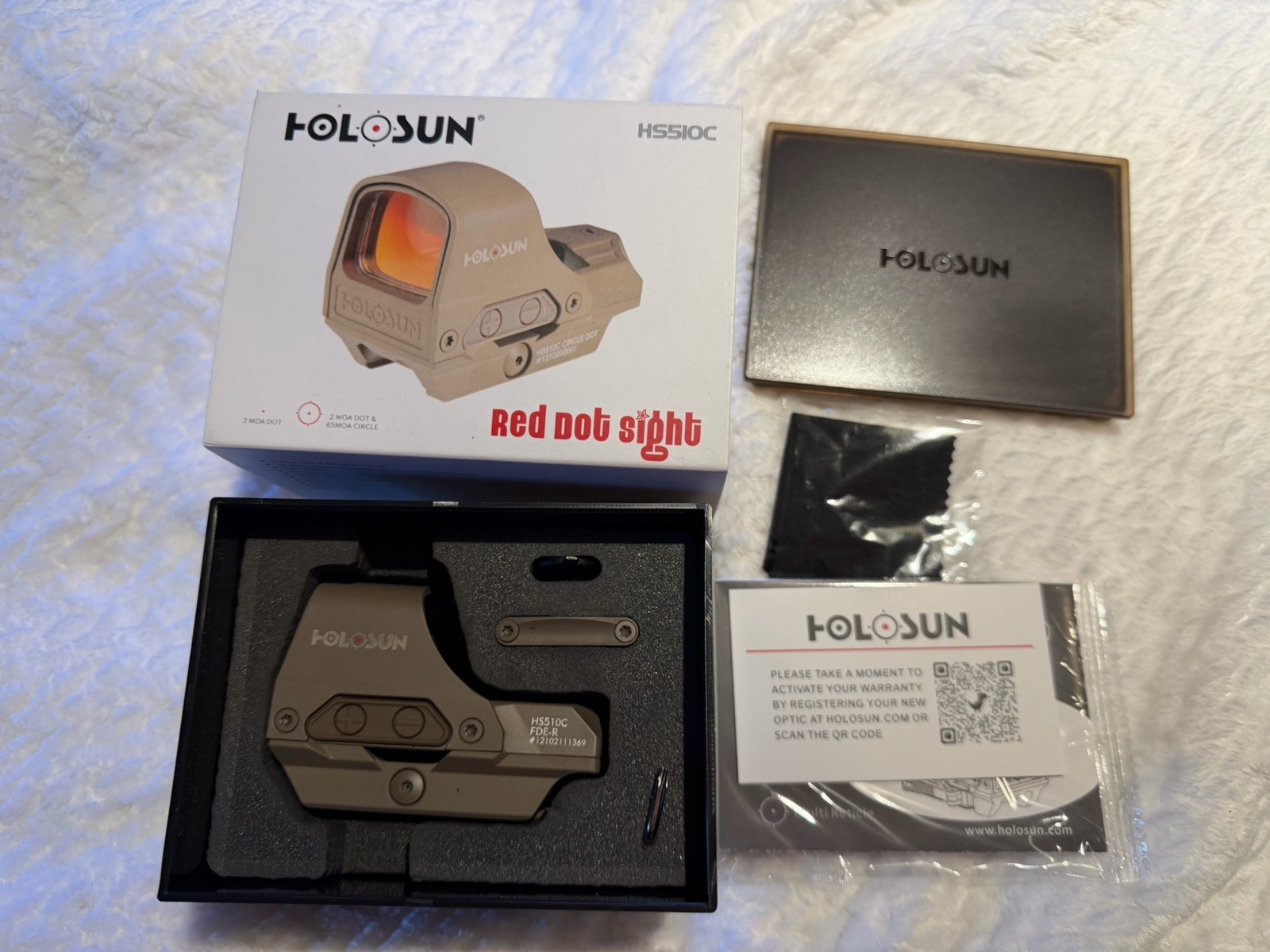 Holosun HS510C Red Dot Sight Coyote