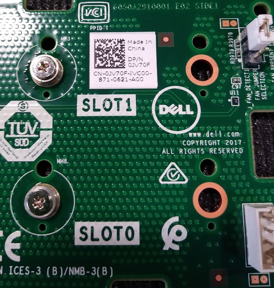 Dell JV70F BOSS-S1 (2X) M.2 PCIe SSD Boot Optimized Solid State Storage Adapter