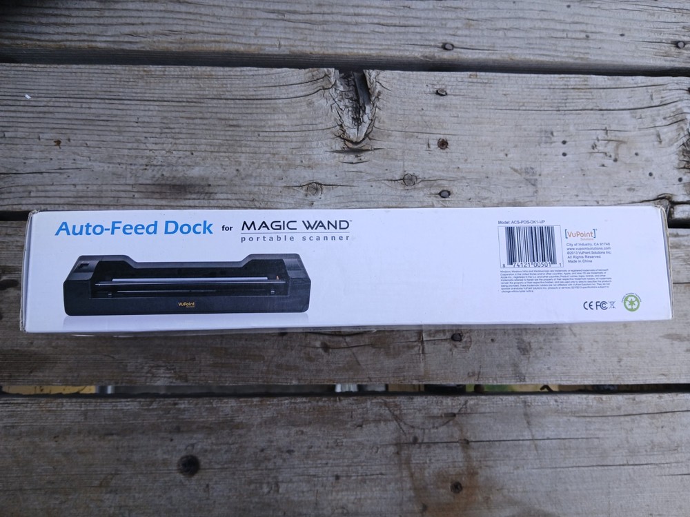 NEW FEED DOCK FOR MAGIC WAND PORTABLE SCANNER