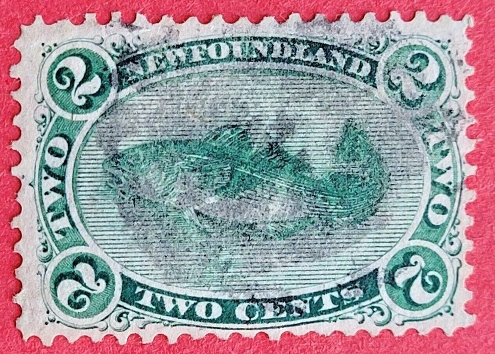 Canada Newfoundland #24 Codfish Used