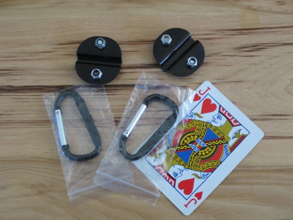 Permobil Backpack Mounting D Clips BAG NOT INCLUDED