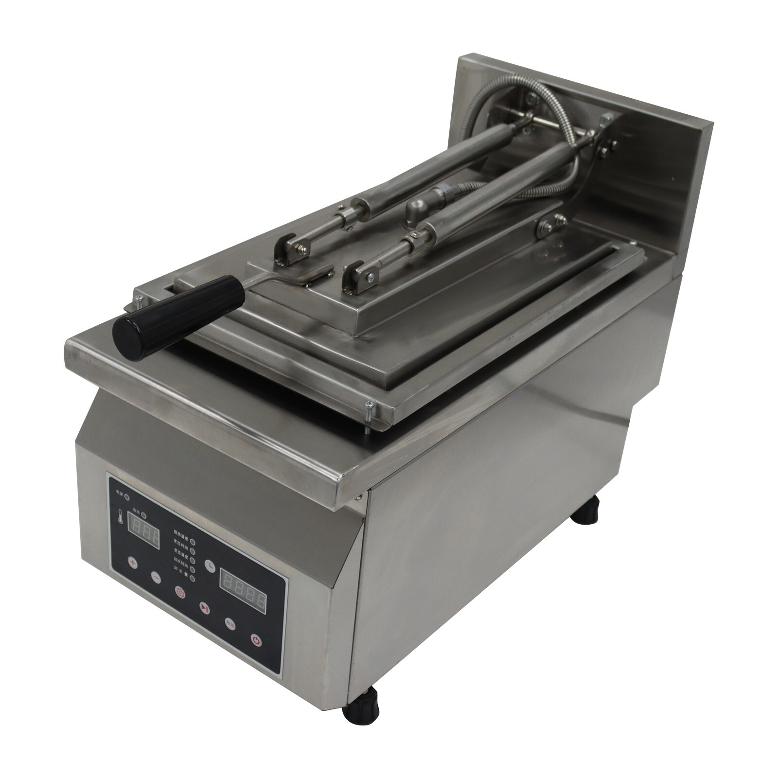 Used Fried Steam Dumpling Maker Single head Fryer Wonton Machine Automatic 220V
