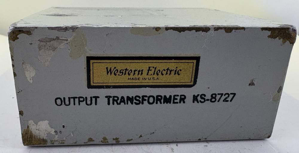 Western Electric KS-8727 Output Transformer w/ DCR Readings