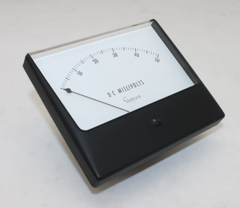 Simpson 1329-7030 Analog Panel Meter