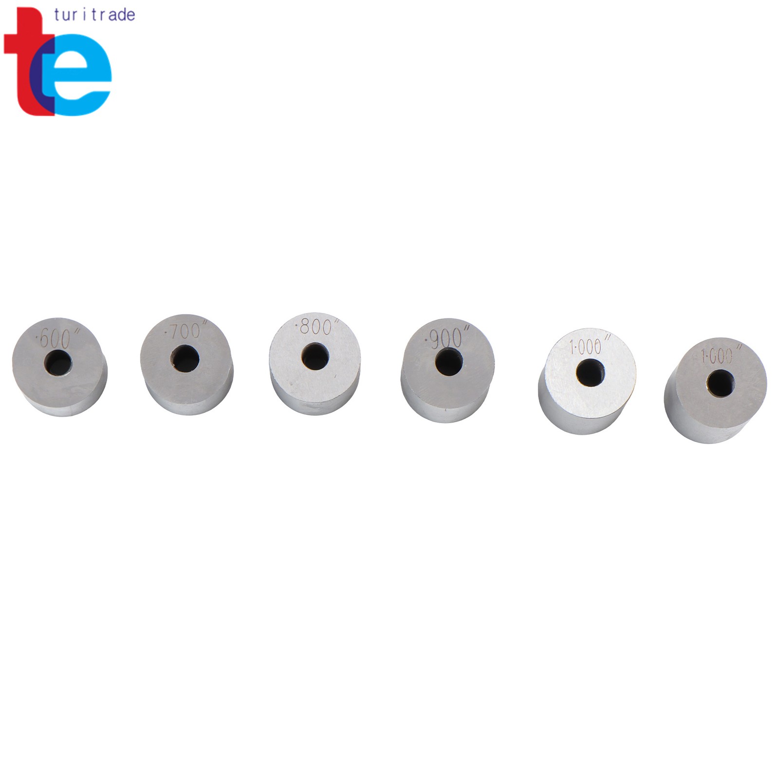 36pc Hardened Steel Round Gage Block Set for Precision Machining