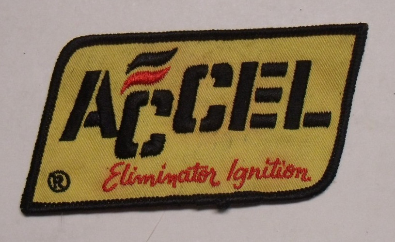 Accel Eliminator Ignition Embroidered Patch