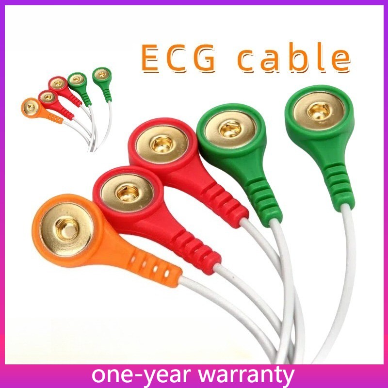 5-Lead ECG Cable Replacement for CONTEC TLC9803 Dynamic ECG System