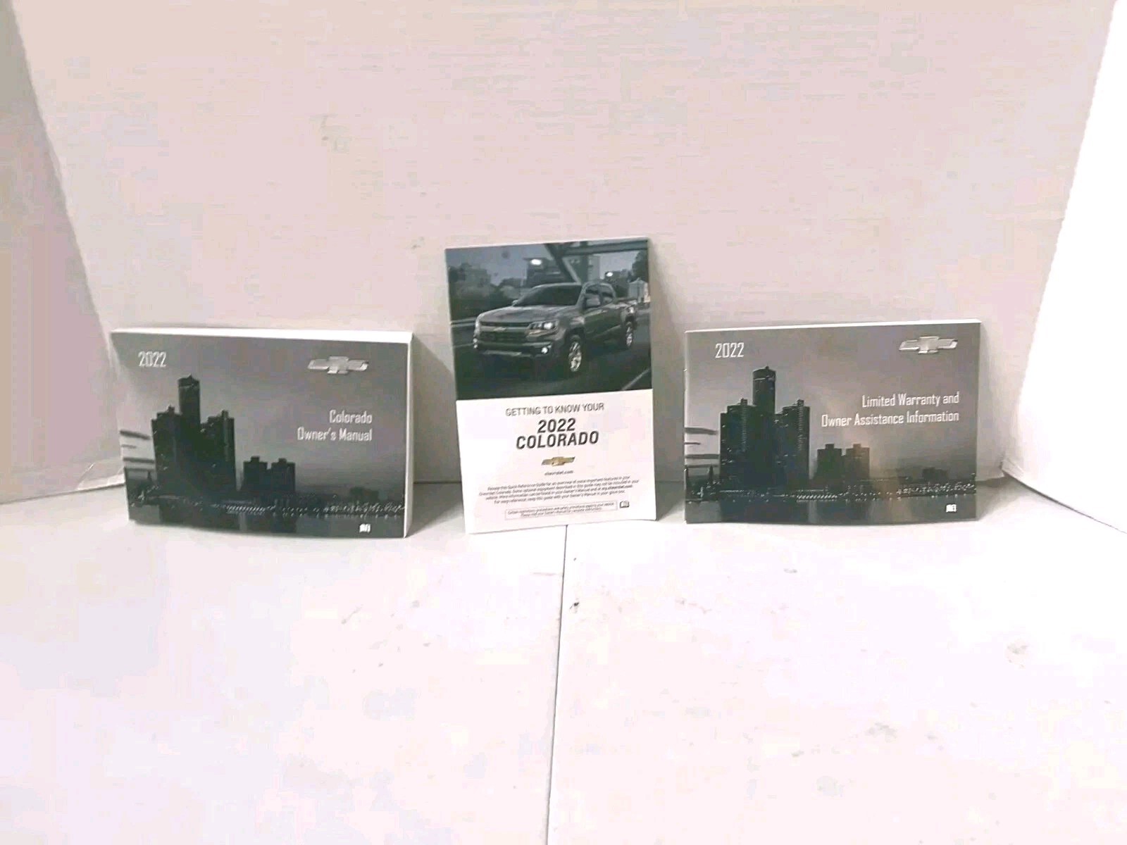 2022 Chevy Colorado Owners Manual Set OEM Free Shipping