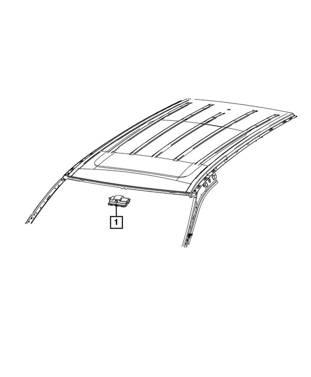 Genuine Mopar Camera Processor Module 68657799AN