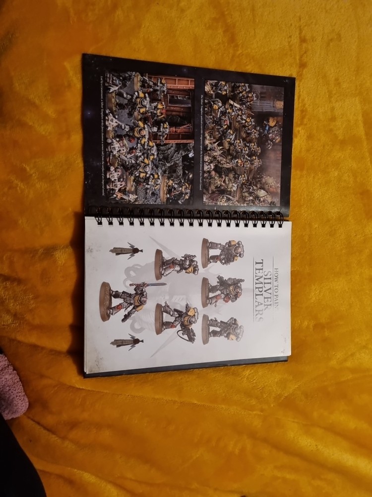 Warhammer 40k - How to Paint: Silver Templars (Ring-bound Guide)
