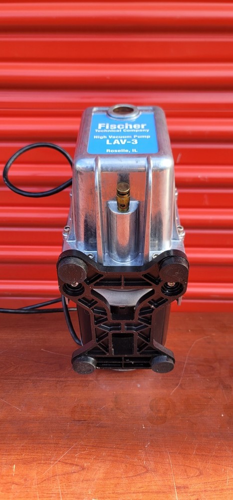 FISCHER LAV-3 HIGH VACUUM PUMP