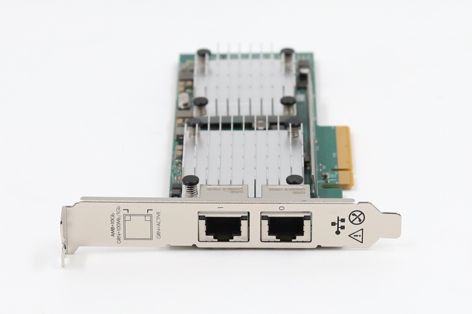 HP 530T 10GB Dual Port PCIe Ethernet Adapter High Profile P/N: 656594-001 Tested