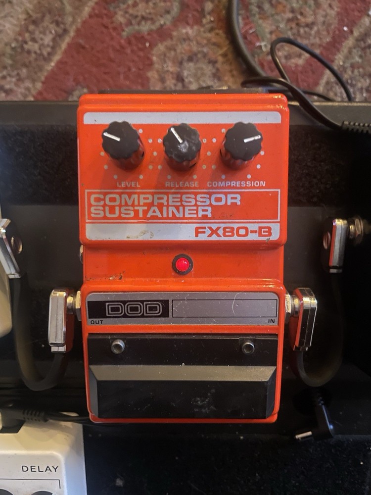 DOD Compressor Sustainer! Acts like A Limiter Compressor And Runs on 9v!
