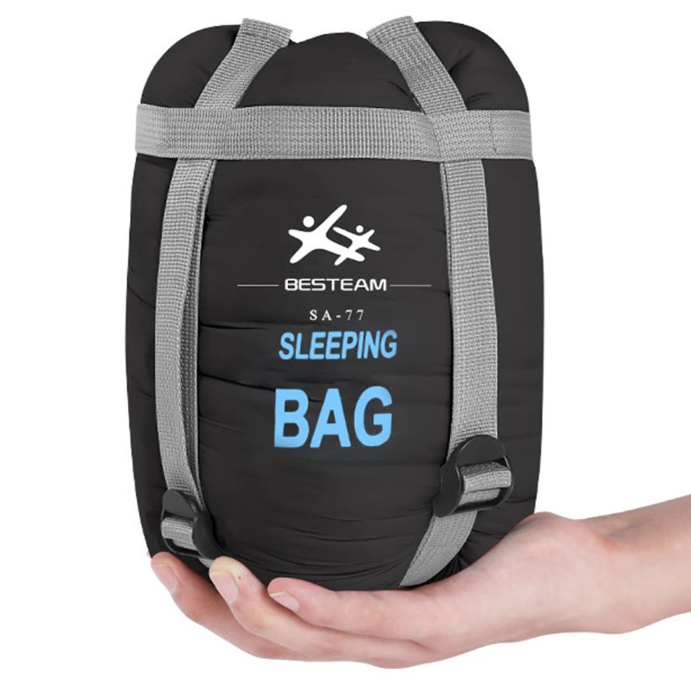 Warm Weather Sleeping Bag - Portable, Waterproof, Compact Lightweight, Packable