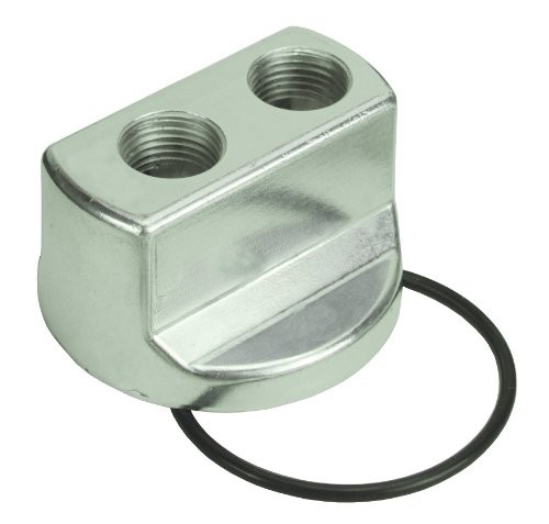 15724 Engine Spin-On Adapter, Silver