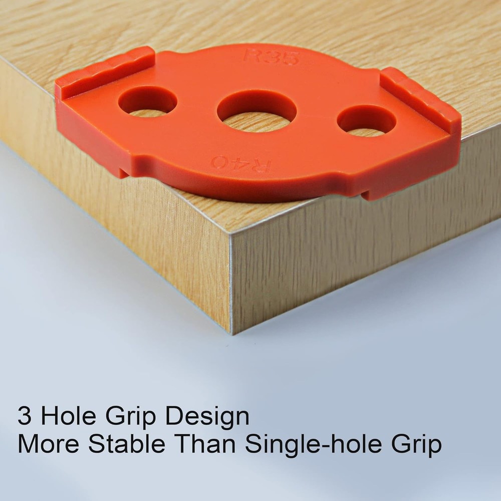 Router Templates - 8 Different Radius Sizes for Woodworking Mastery